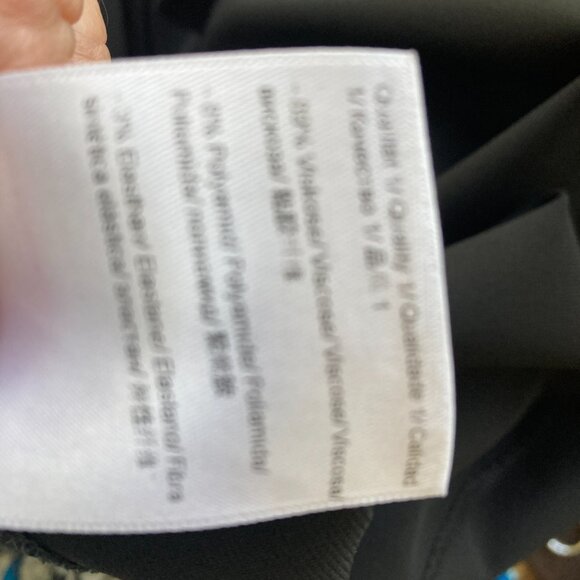 Escada Black Skirt Sz 44 US 14 Sexy Zippers - Picture 10 of 10